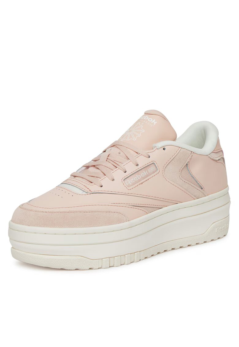 Reebok Pantofi sport dama CLUB C EXTRA - roz - piele naturala