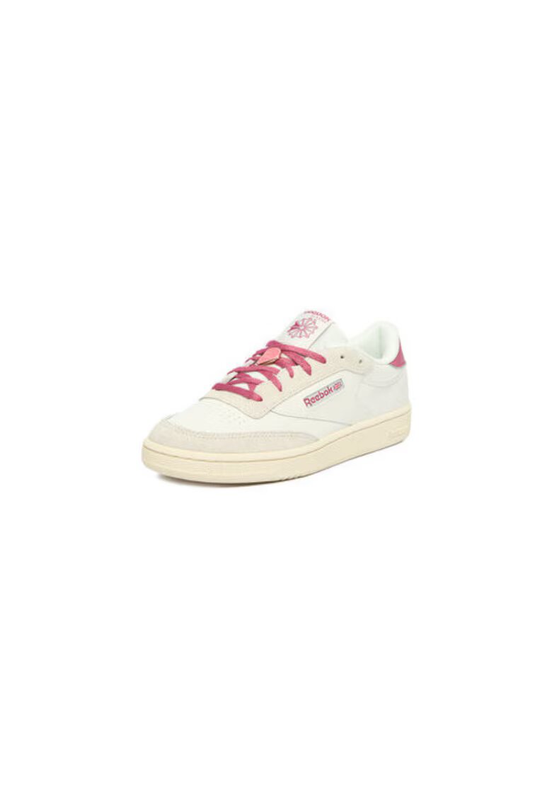Reebok Pantofi sport pentru copii 100249016 - piele naturala - alb/roz