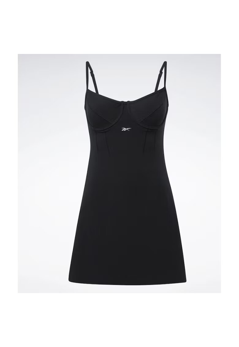 Reebok Rochie sport dama HR5939 - Negru - Bumbac -