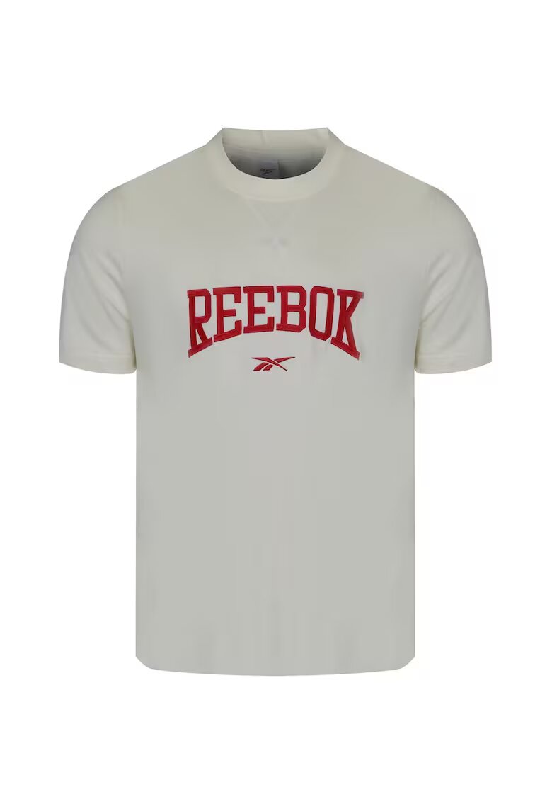 Reebok Tricou barbati - CL VAR TEE - ecru - 100% bumbac -