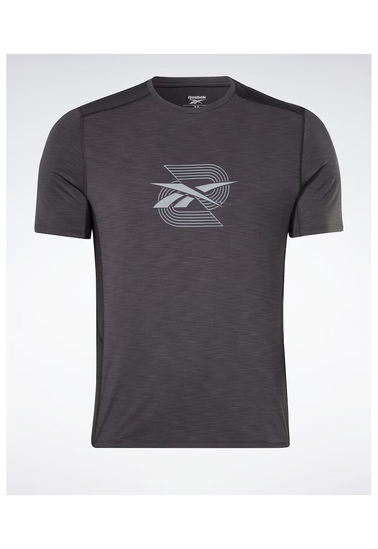 Reebok Tricou barbati - Poliester - Negru