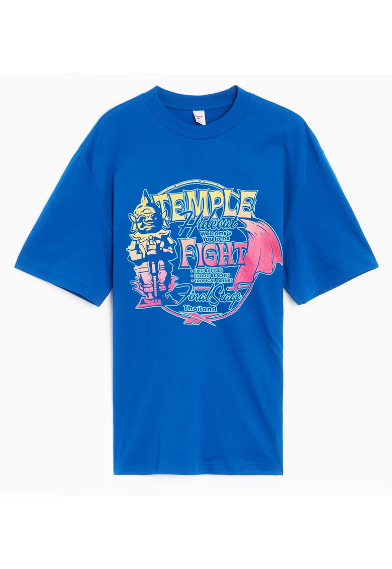 Reebok Tricou barbati - RBK SF TEMPLE FIGHT TEE - S - fabricat din material de calitate -
