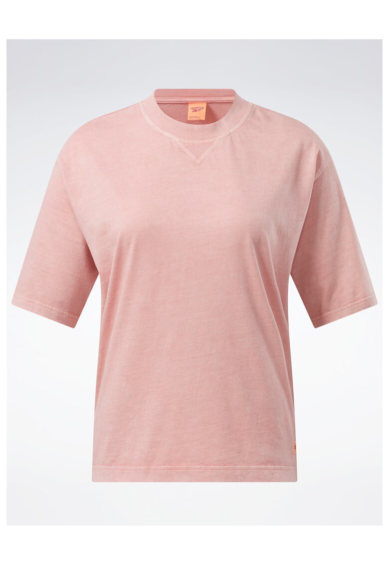 Reebok Tricou dama - Bumbac - 301155942 - Roz