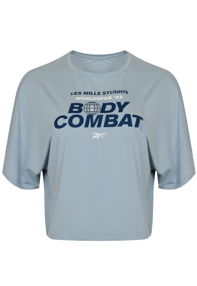 Reebok Tricou Dama LM BC AC - Albastru - Material Comfortabil - Albastru