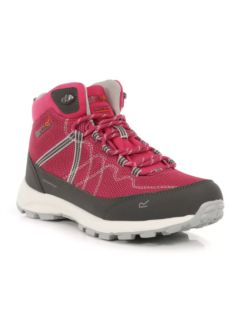 Regatta Pantofi dama - Samaris Lite Mid - membrana Isotex - pentru drumetie - poliester - roz
