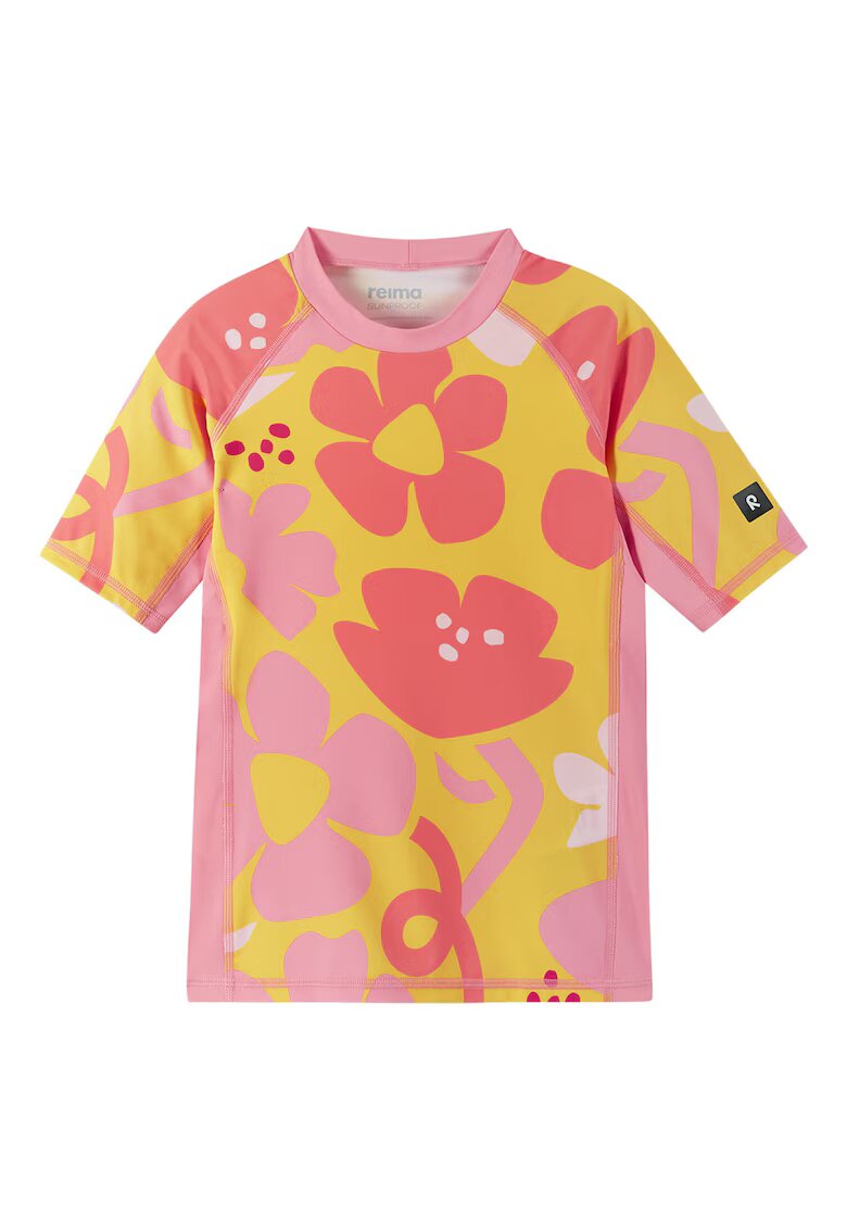 Reima Tricou copii - poliester - Galben/Roz