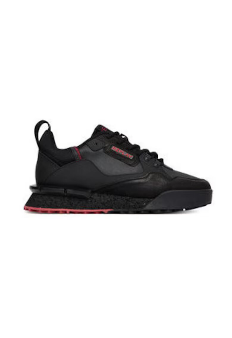 Replay Pantofi sport barbatesti - 305642196 - piele naturala - negru -
