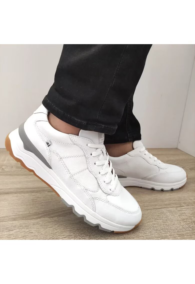 Rieker Pantofi Sport Barbati U0904-80 - Alb - Alb
