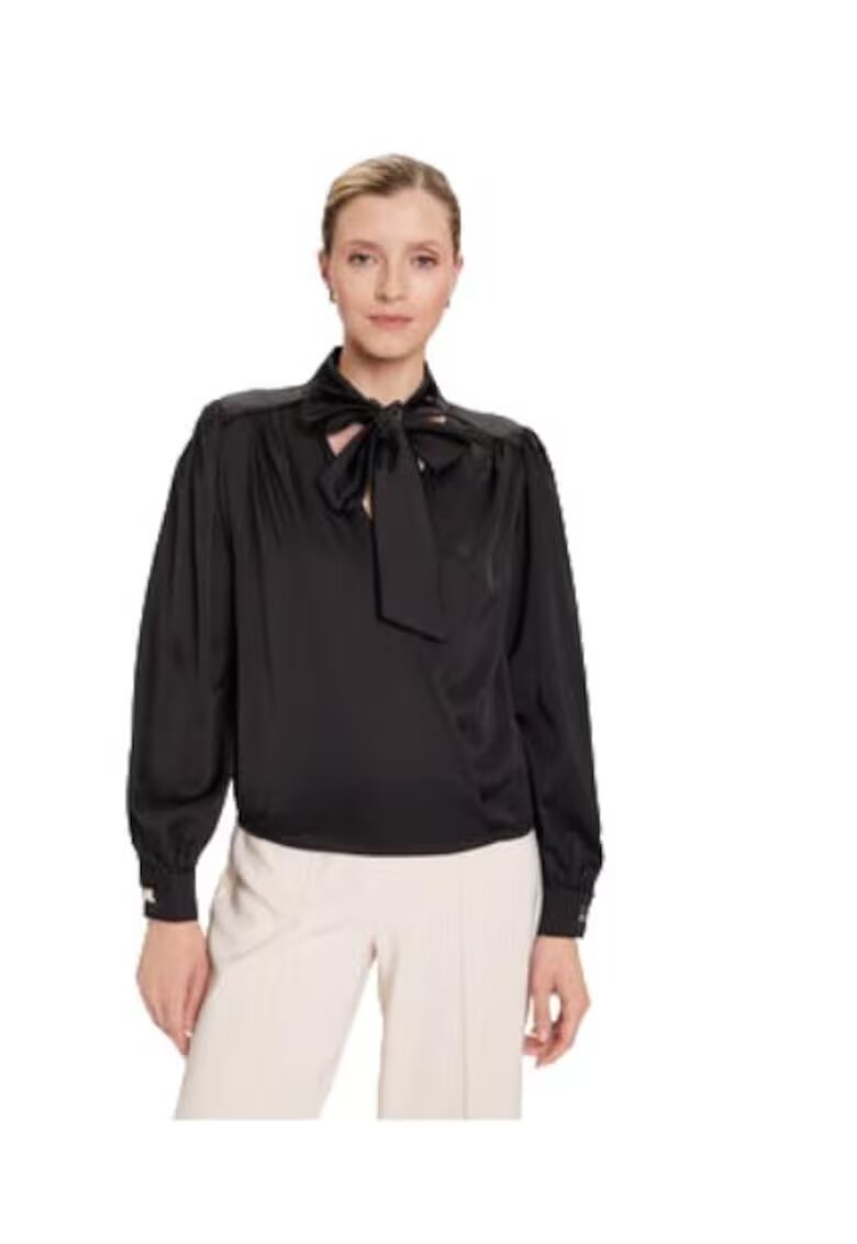 Rinascimento Camasa dama - poliester/elastan - negru -