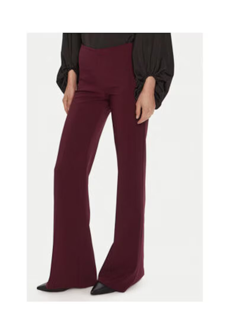 Rinascimento Pantaloni dama - palazzo - bordeaux - poliester 90% - elastan 10%