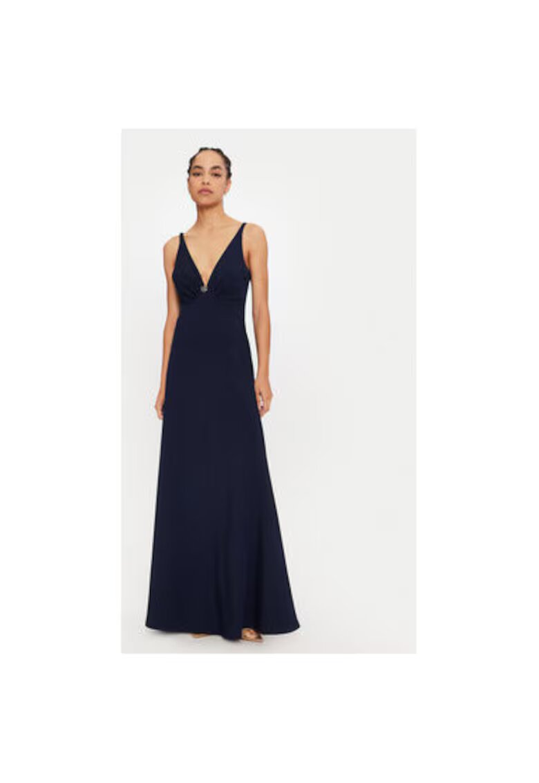 Rinascimento Rochie dama - 304725258 - Poliester - Albastru