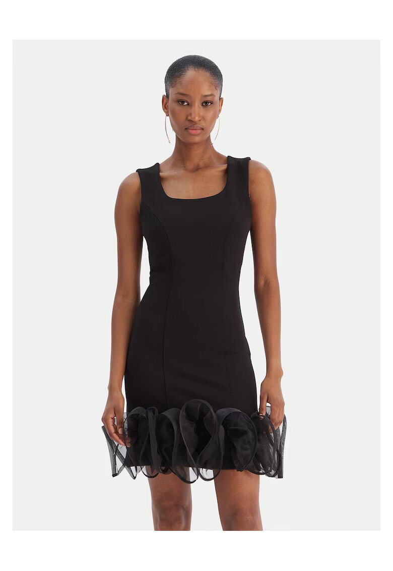 Rinascimento Rochie de cocktail dama neagra - fabricata din material de calitate