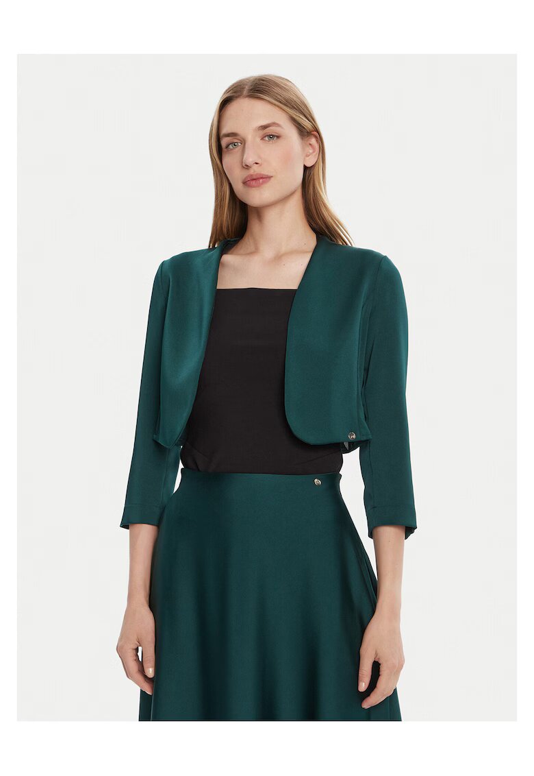 Rinascimento Sacou dama bolero - verde - din material de calitate