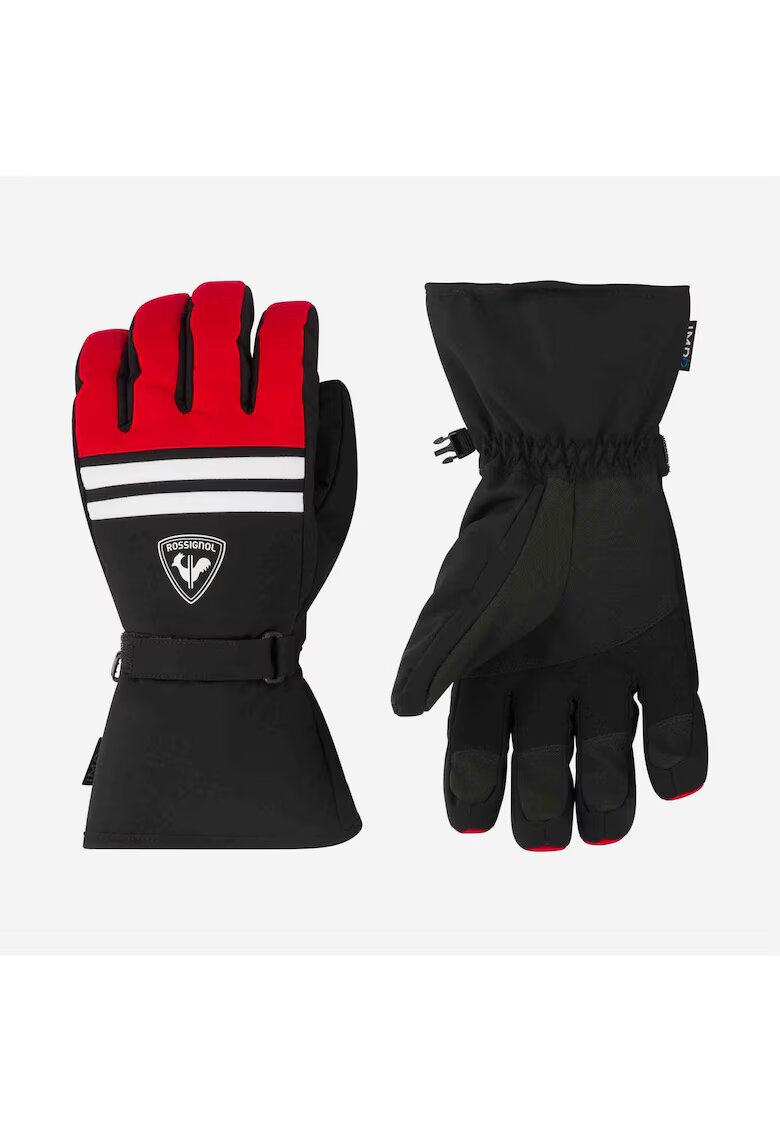 Rossignol Manusi ski Action IMPR - culoare rosu - pentru barbati - marime