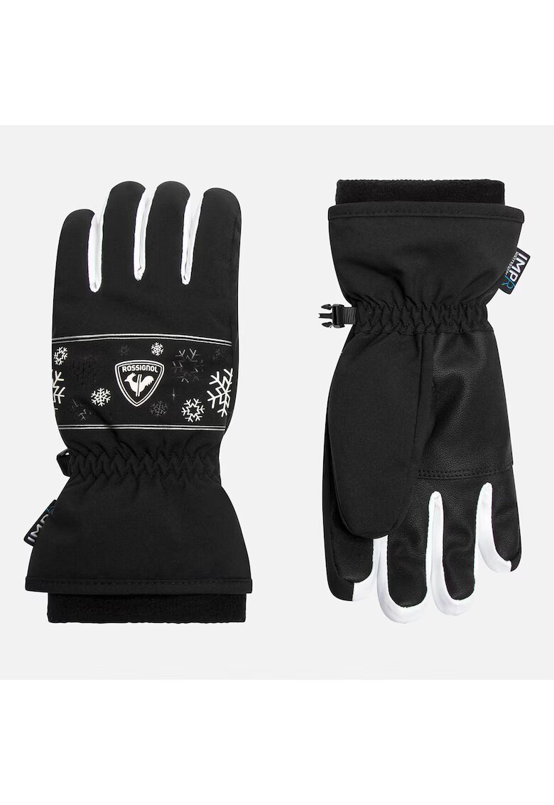 Rossignol Manusi ski JR JANE IMPR G - culoare negru - pentru copii - marime