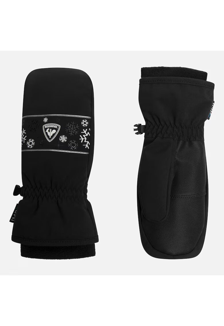 Rossignol Manusi ski JR JANE IMPR M - culoare negru - pentru copii - Negru