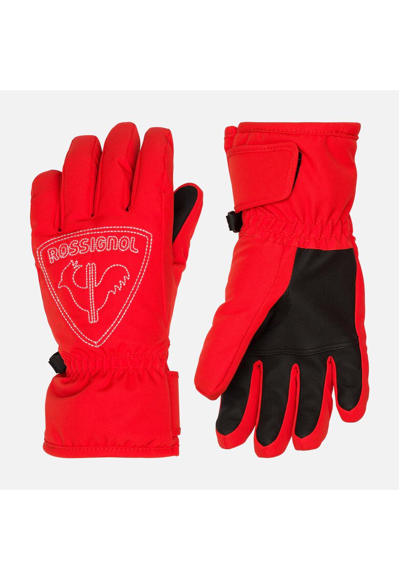Rossignol Manusi ski JR ROOSTER G - culoare rosu - pentru copii - marime