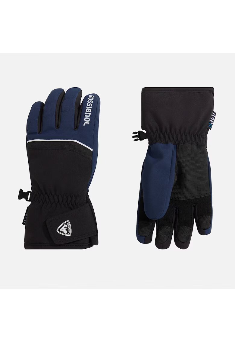 Rossignol Manusi ski JR TECH IMPR G - culoare albastru inchis - pentru copii - marime