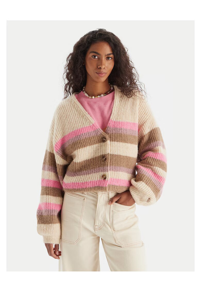 Roxy Cardigan dama multicolor - moale