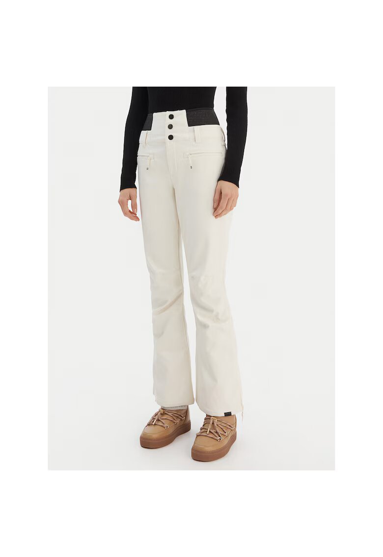 Roxy Pantaloni sport dama alb - snowboard