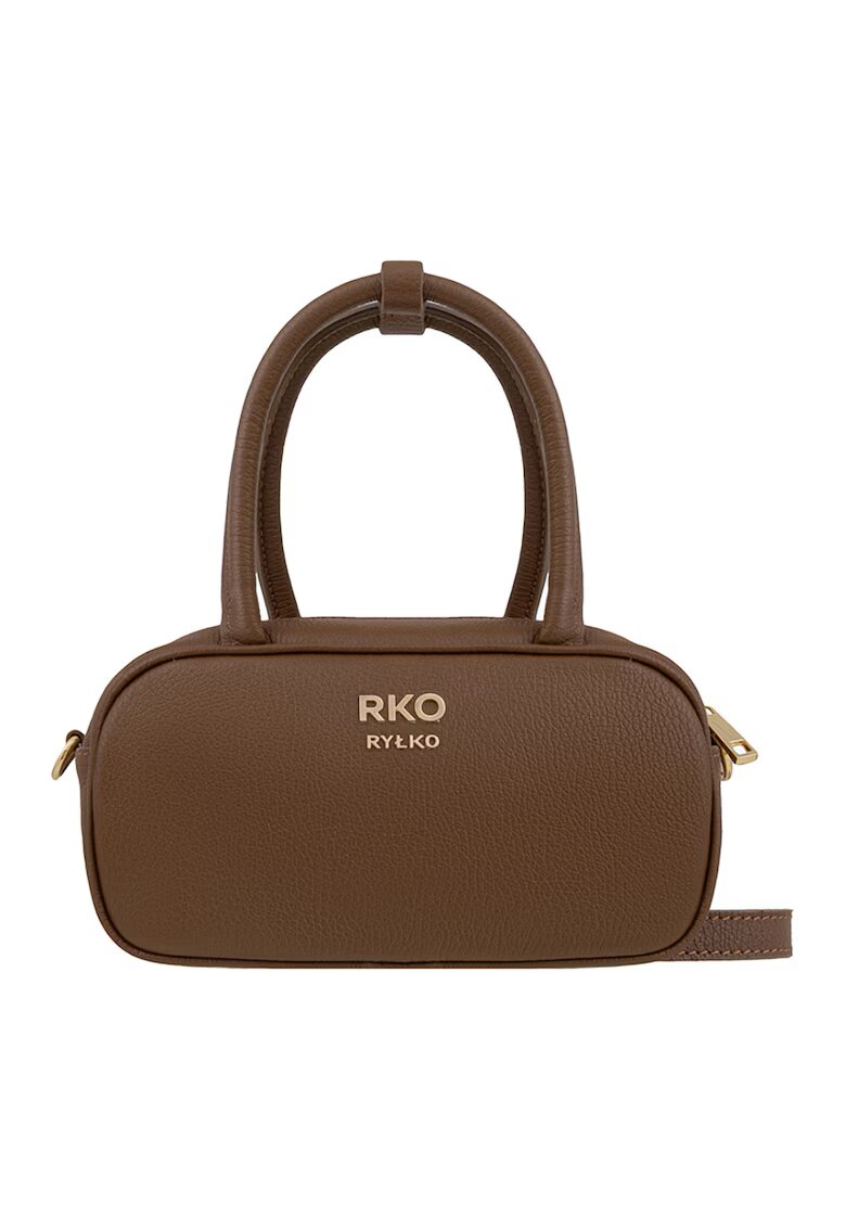 RYLKO Geanta crossbody de piele - Maro