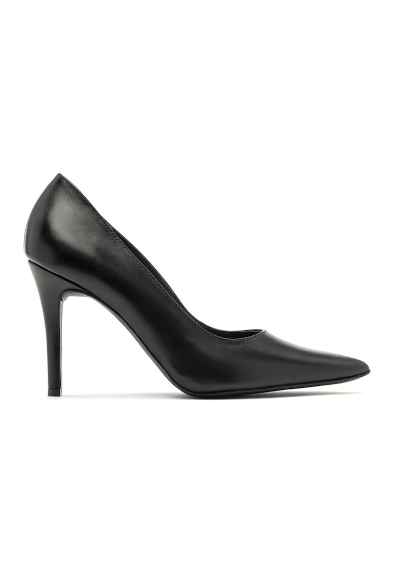 RYLKO Pantofi de piele cu toc stiletto Hayley - Negru