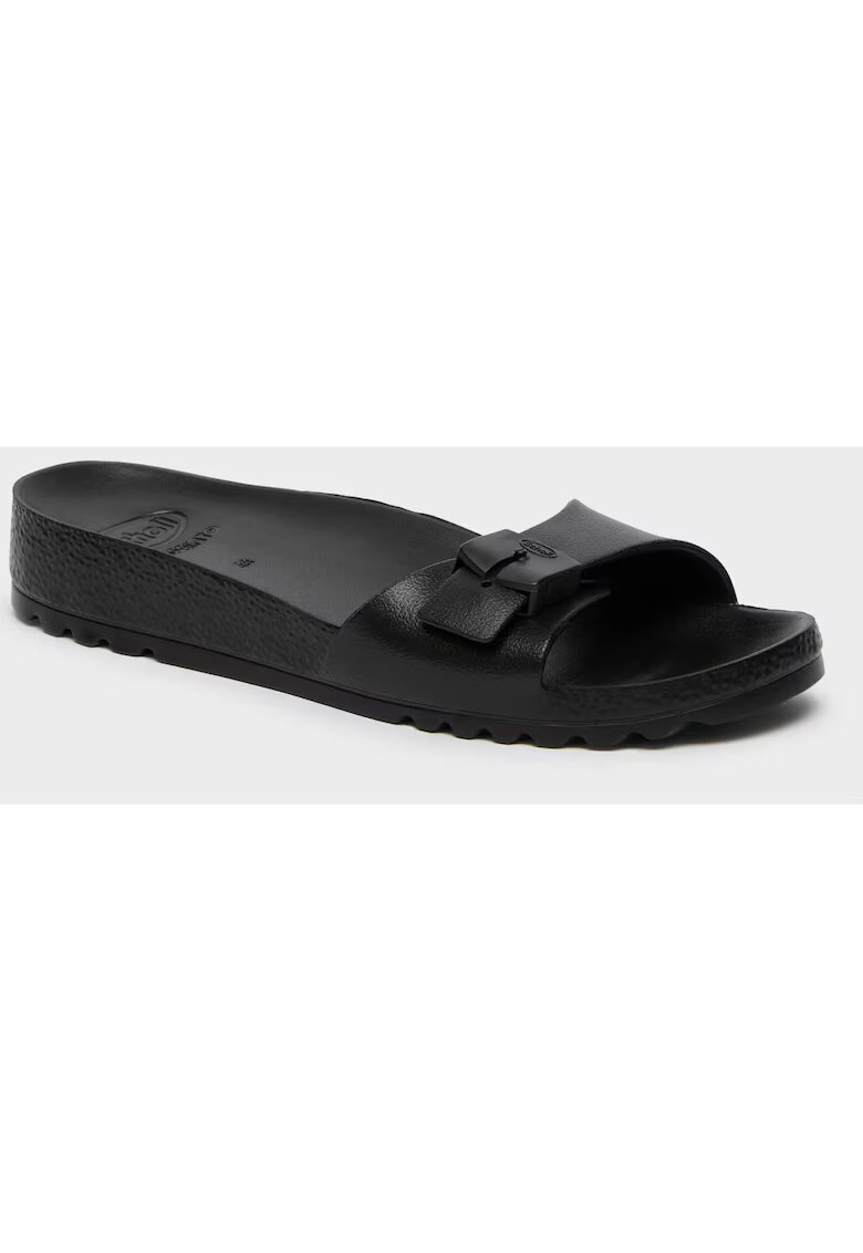 Scholl Slapi de dama BAHIA 1 STRAP negru - Negru