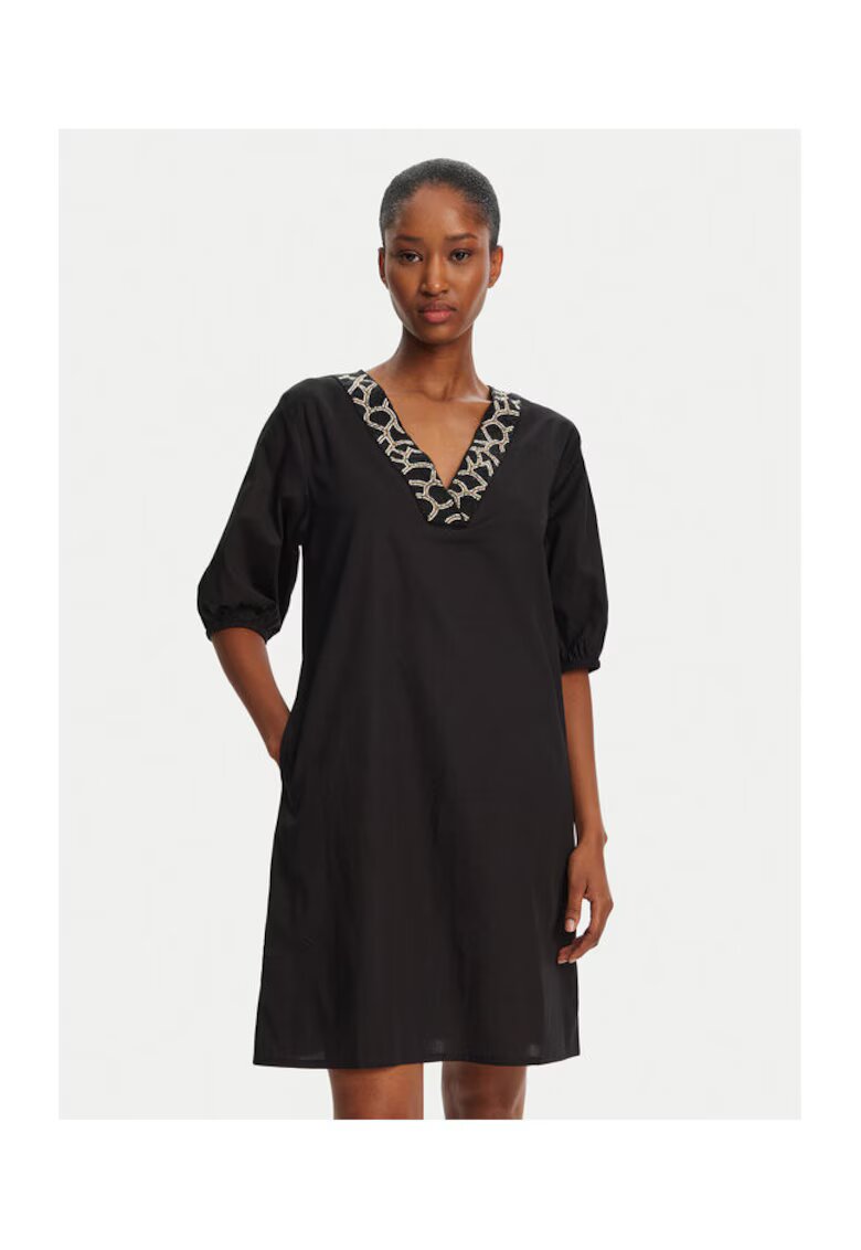 Selmark Rochie de vara dama BN1987 - Negru