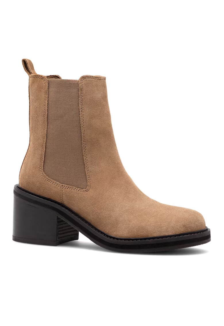 Sergio Bardi Botine dama KAP-C1048-01SB - Piele naturala - Bej