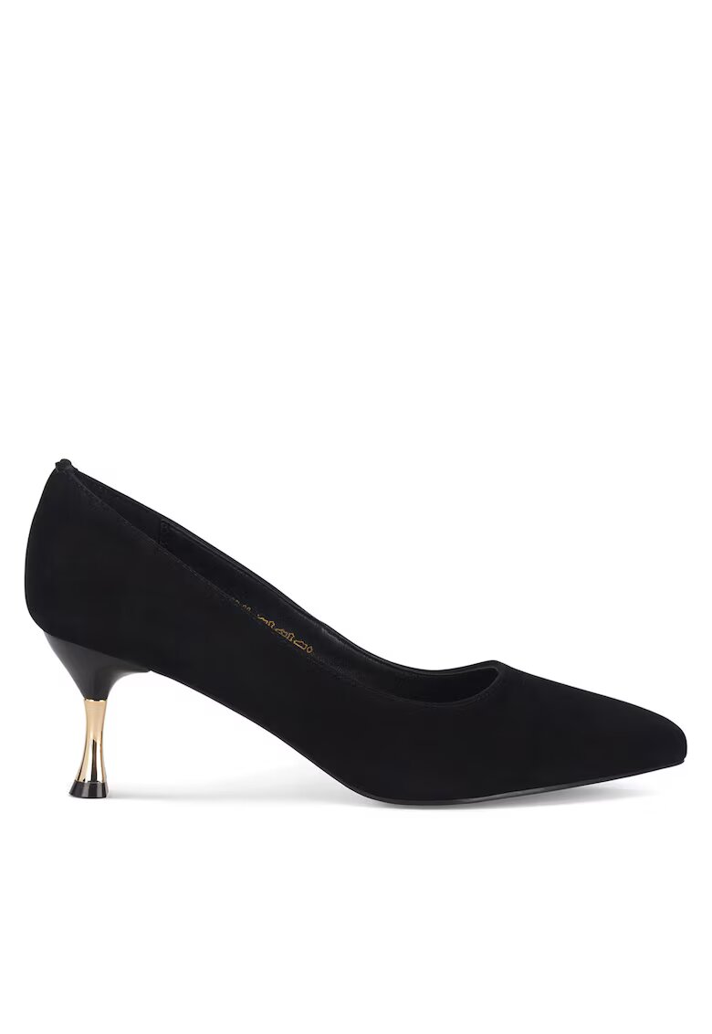Sergio Bardi Pantofi dama - toc - piele naturala - negru