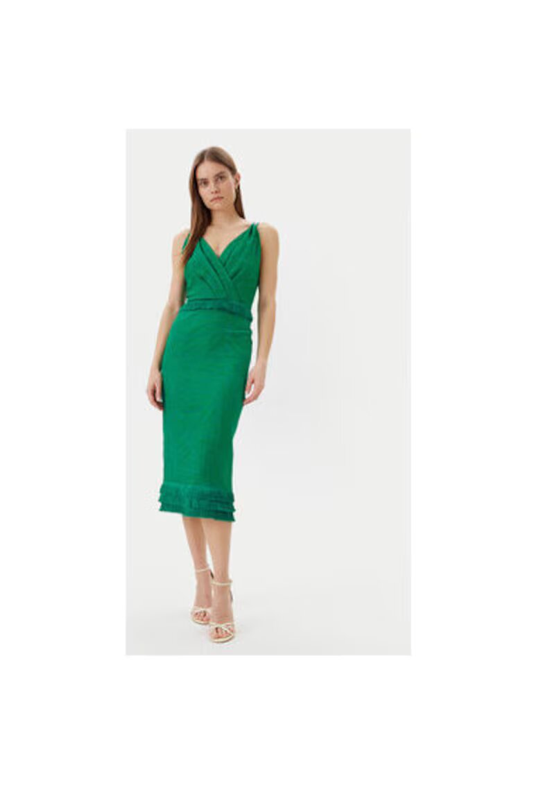 Simona Corsellini Rochie dama P25CPAB02001 - Viscoza/Poliamida - 46794 - Verde