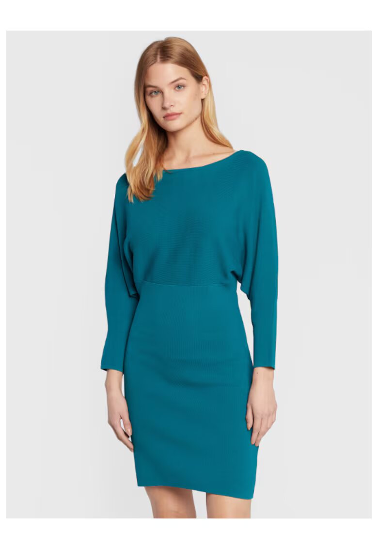 Sisley Rochie dama - 301257028 - Viscoza - Albastru