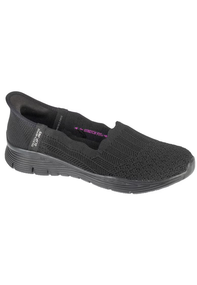 Skechers Balerini Slip-Ins Seager - Negru