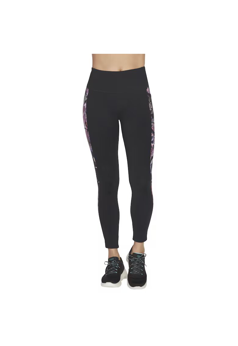Skechers Colanti - Ultraviolet High Waisted Full Length Legging WLG249-BKPR - Negru - Negru