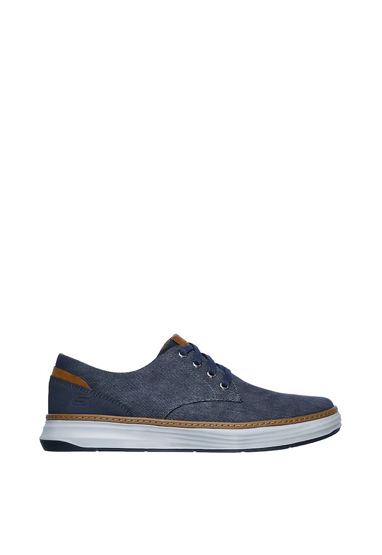 Skechers Pantofi casual din denim Moreno - Bleumarin