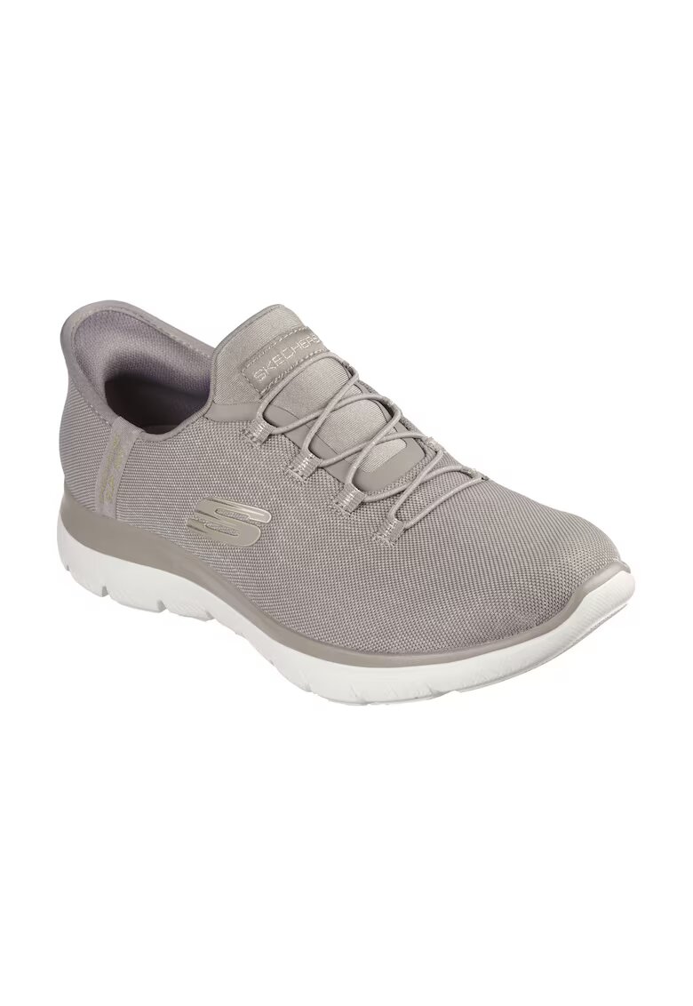 Skechers Pantofi slip-ins de plasa - Bej
