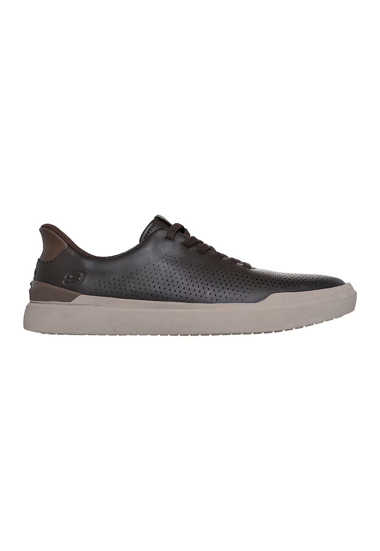 Skechers Pantofi Slip-ins® Owen Connel - Maro inchis