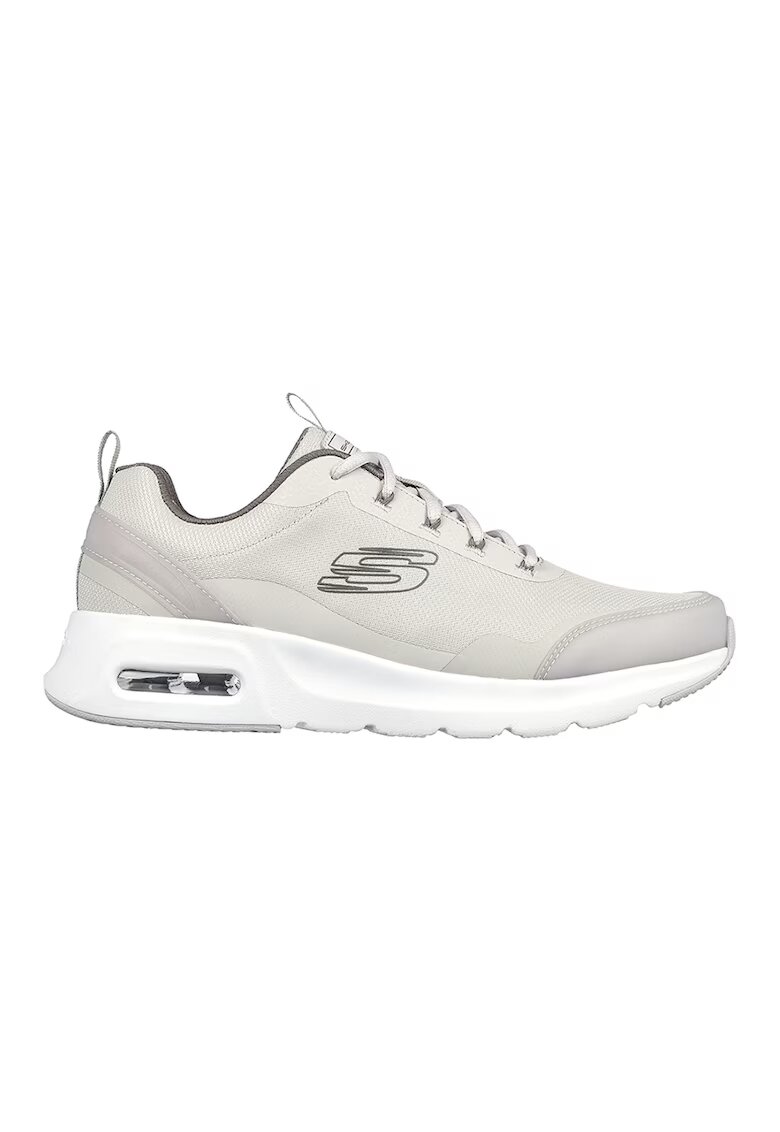 Skechers Pantofi sport cu garnituri de piele ecologica Skech-Air Court - Bej deschis