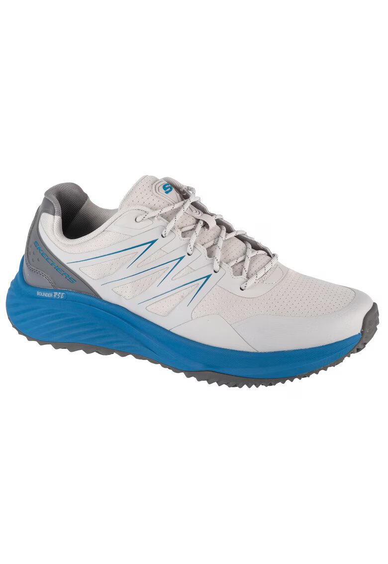 Skechers Pantofi sport cu garnituri textile - Gri