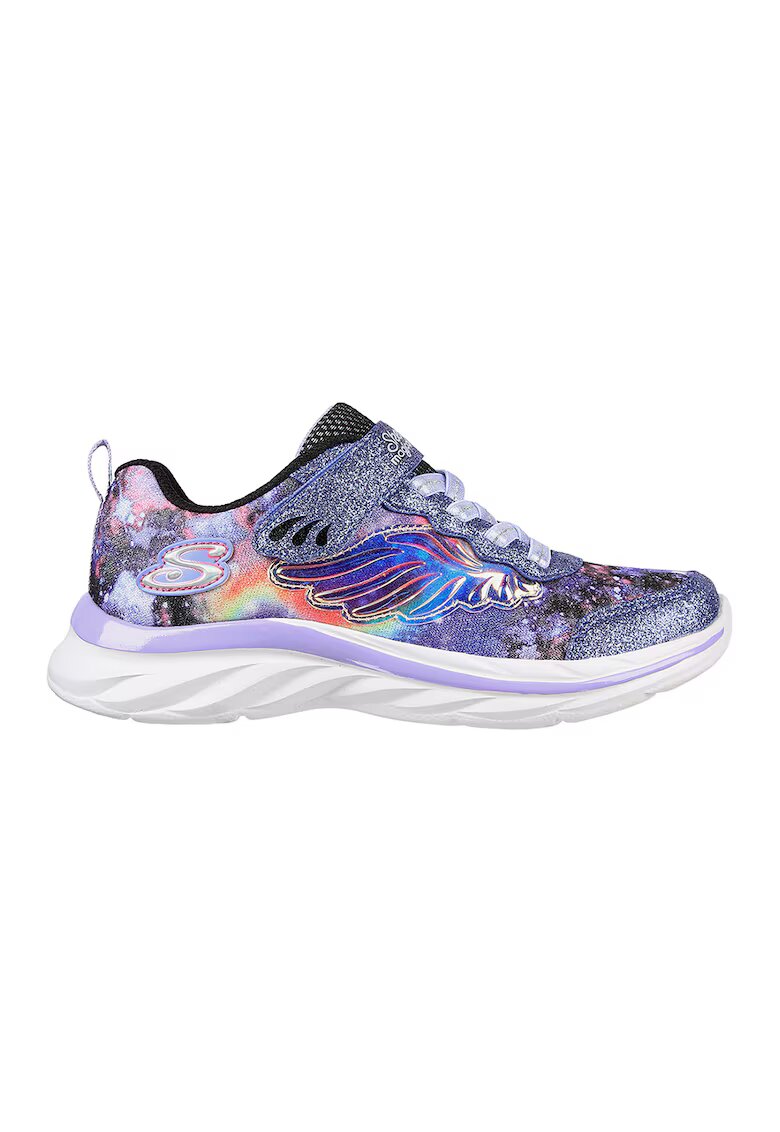 Skechers Pantofi sport cu logo Quick Kicks - Portocaliu/Albastru