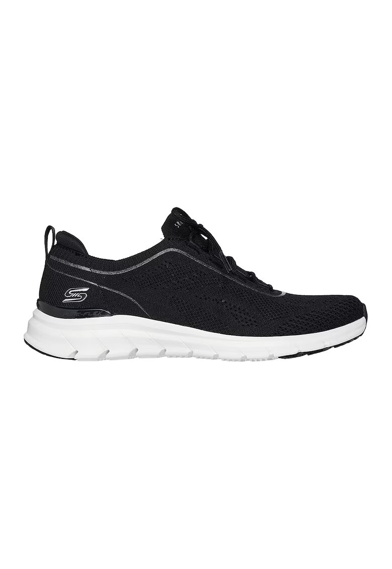 Skechers Pantofi sport din material textil Pure Flex - Negru