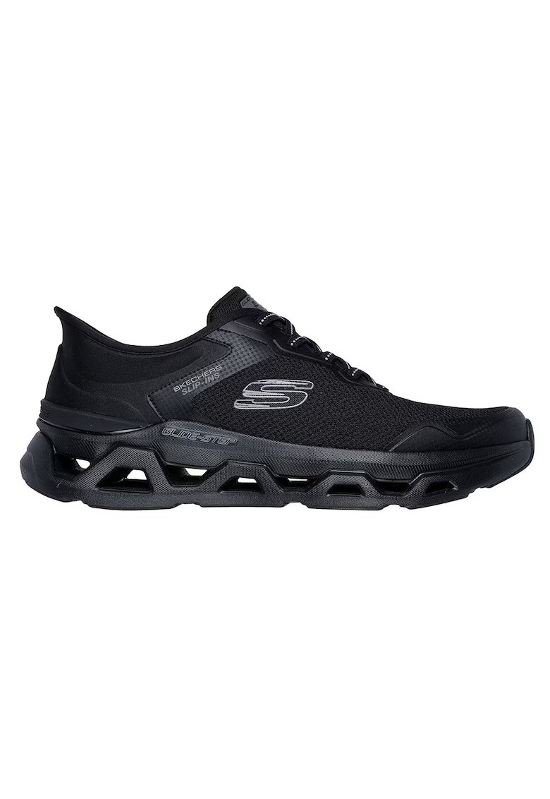 Skechers Pantofi Sport Glide Step Altus Slip-Ins 232922-BBK - Barbati - Negru - Negru