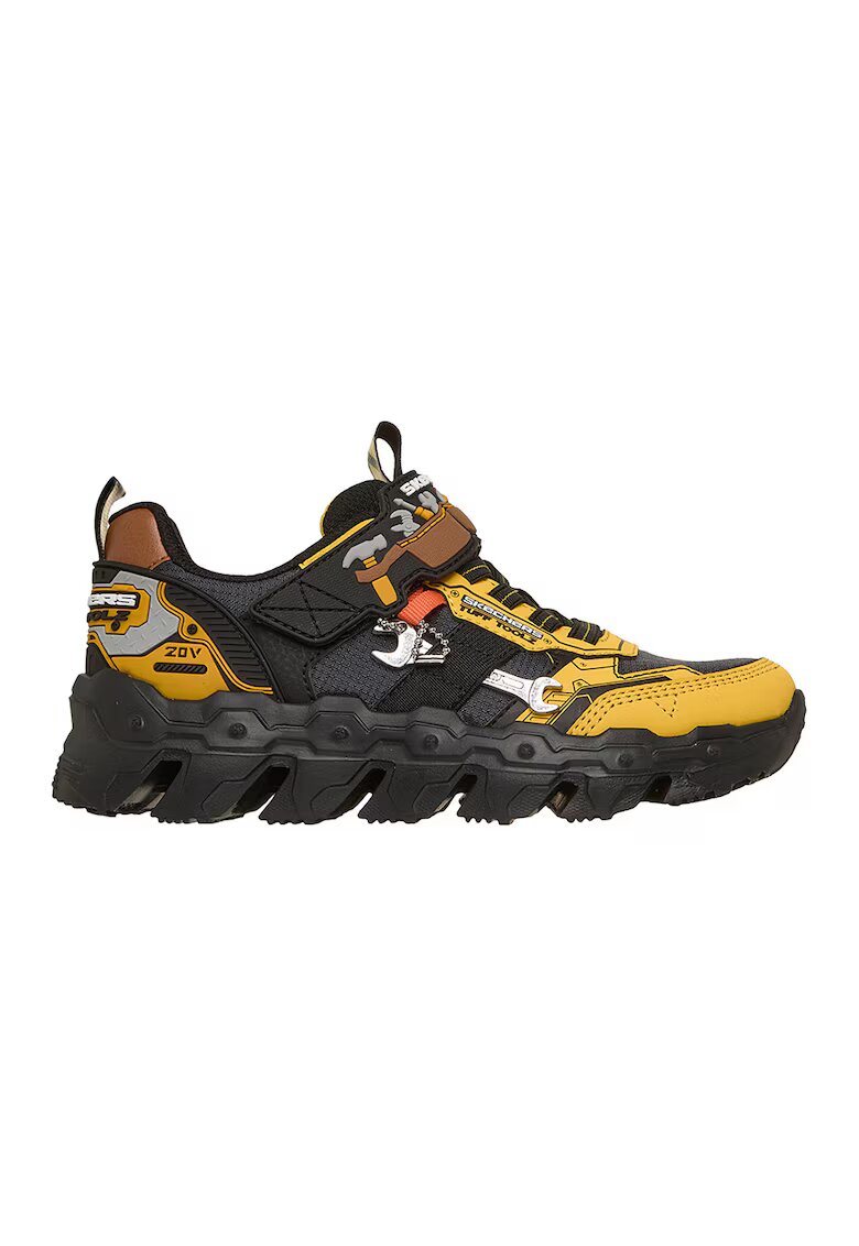 Skechers Pantofi sport Mega-Flex Lite cu velcro - Galben sofran/Gri antracit