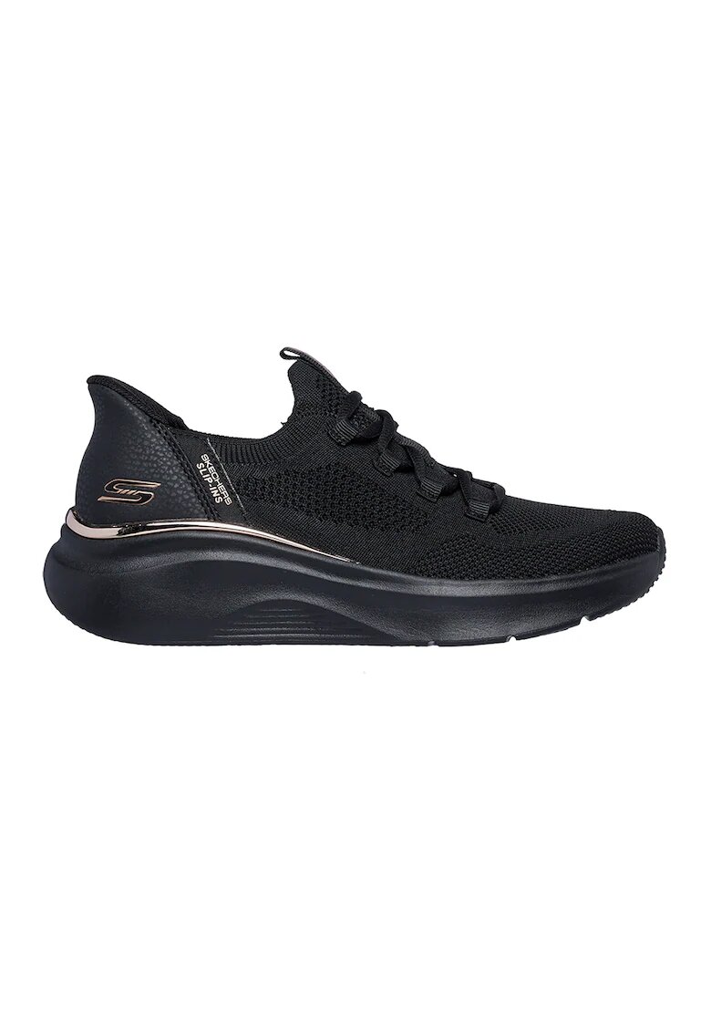 Skechers Pantofi sport slip-ins Bobs B Love de plasa - Auriu/Negru