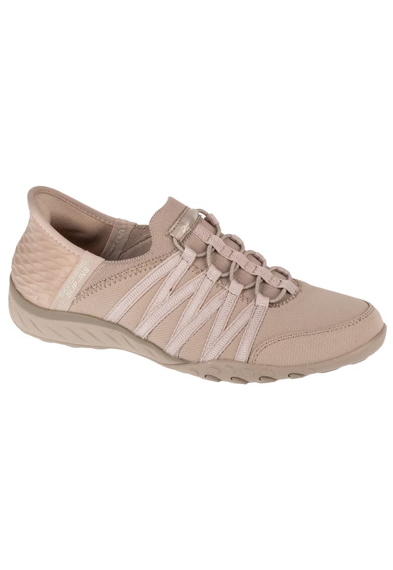 Skechers Pantofi sport - Slip-ins: Breathe Easy - Roll With Me 100593 - Bej