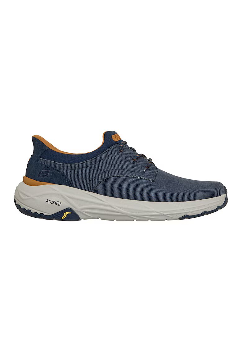 Skechers Pantofi sport slip-ins din panza ARCH FIT Maverick Wolfe - Albastru inchis