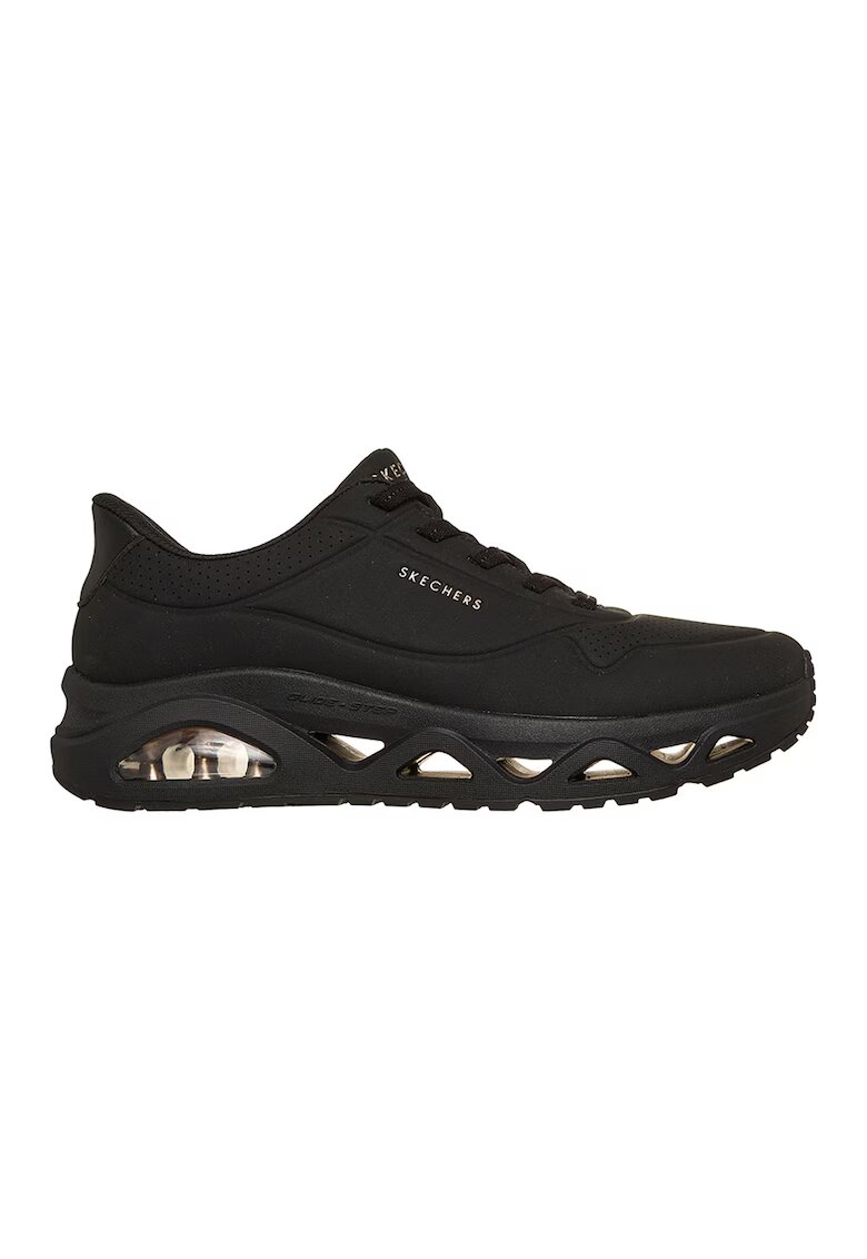 Skechers Pantofi sport slip-ins din piele ecologica Uno Glide-Step - Negru