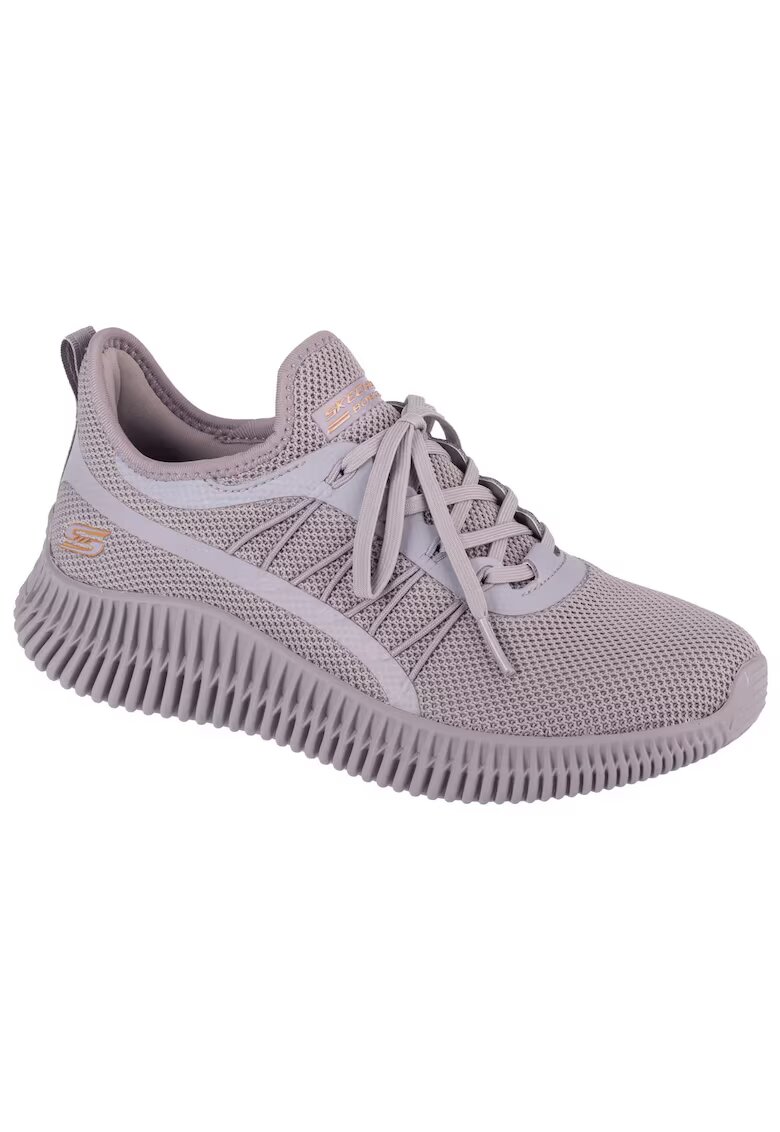 Skechers Pantofi sport slip-on din plasa Bobs Geo - Violet