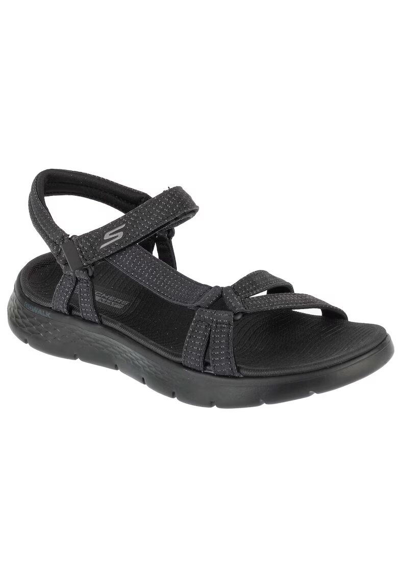 Skechers Sandale din material textil cu velcro Go Walk Flex