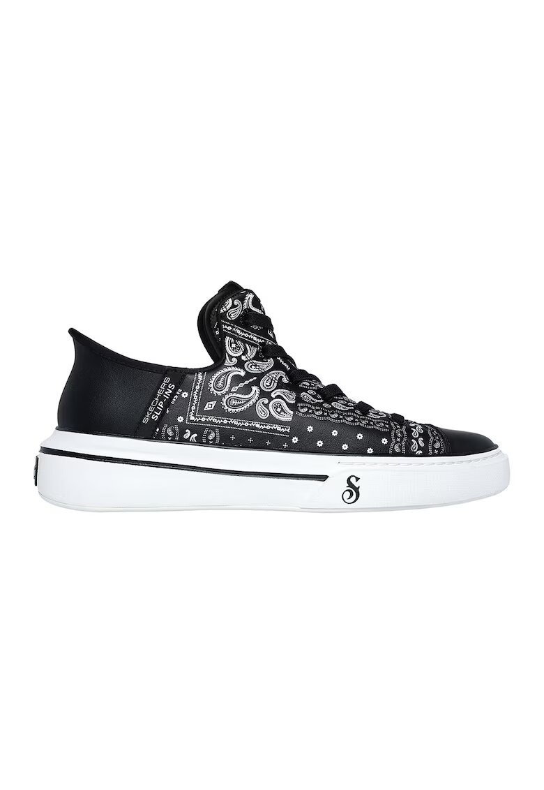 Skechers Tenisi de piele Slip-Ins Snoop One-Double G - Negru